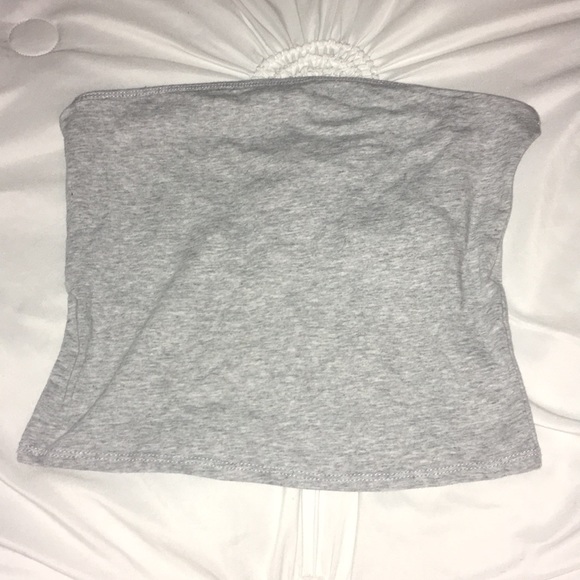 Tilly's Tops - Grey tube top